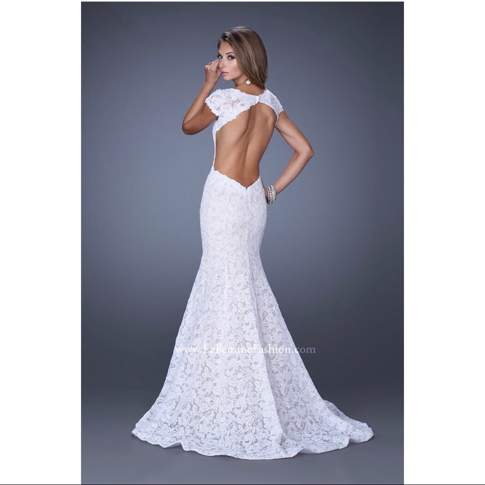 La Femme Prom/ Evening Gown - Picture 2 of 5